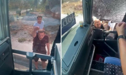 Aydın'da otobüsün önünü kesip taşlayan 5 zanlı tutuklandı
