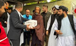 Türk Kızılay ve TDV Afganistan'daki ihtiyaç sahiplerine kurban eti ulaştırdı