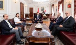 Bakan Tunç DEM Parti heyetini kabul etti