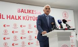 Balıkesir İl Halk Kütüphanesi hizmete açıldı