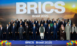 Bakan Fidan, BRICS Liderler Zirvesi'nde aile fotoğrafı çektirdi