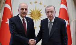 Cumhurbaşkanı Erdoğan, TBMM Başkanı Kurtulmuş'u kabul etti