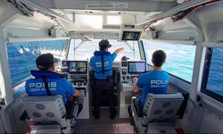 Deniz polisi, Van Gölü'nde inci kefali için nöbette