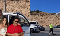 İbrahim Tatlıses’in kızı kural tanımıyor! Trafikte durmadı, polis silahına davrandı