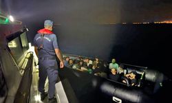 Düzensiz göçmenler Kuşadası açıklarında yakalandı