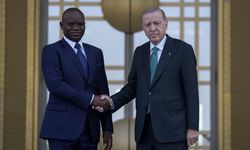Gabon Cumhurbaşkanı Nguema Ankara'da