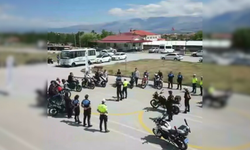Erzincan’da motosikletlilere bilinçli sürüş eğitimi