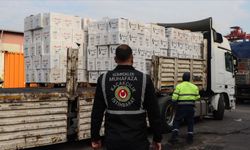 Gümrük Muhafaza ekipleri sigara kaçakçılığına geçit vermedi