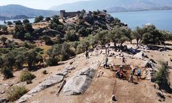 Herakleia Antik Kenti'ndeki kilisede Bizans mezarları ortaya çıkarıldı