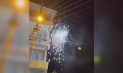 Sıcak hava elektrik tellerini patlattı mahalle ayağa kalktı