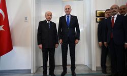Devlet Bahçeli ile TBMM Başkanı Kurtulmuş bir araya geldi