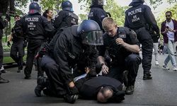 Almanya'da polis Filistin'e destek eylemine sert müdahalede bulundu