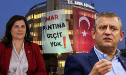 Özlem Çerçioğlu'dan Özgür Özel'e şok pankart: İmar rantına geçit yok