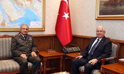 Bakan Güler, Kara Kuvvetleri Komutanı Orgeneral Tokel'i kabul etti