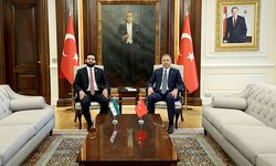 Bakan Yerlikaya, Suriye İçişleri Bakanı Hattab ile görüştü