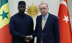 Cumhurbaşkanı Erdoğan, Senegal Başbakanı Sonko'yu resmi törenle karşıladı