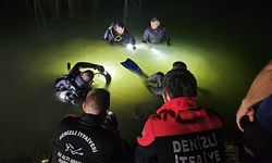 Denizli'de gölete düşen kişinin cansız bedenine ulaşıldı