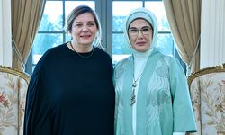 Emine Erdoğan, Gürcistan Cumhurbaşkanı Kavelashvili'nin eşiyle görüştü