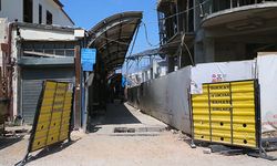 Hatay’da tarihi Uzun Çarşı'da restorasyon çalışmaları devam ediyor