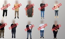 Kırmızı bültenle uluslararası ve ulusal seviyede aranan 10 suçlu Türkiye'ye getirildi