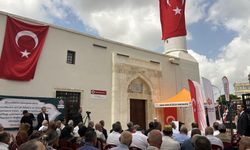 Mersin’de Melik Tahir Camii yeniden ibadete açıldı