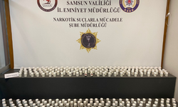 Samsun’da dev operasyon: 16 bin 800 sentetik hap ele geçirildi