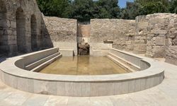Stratonikeia’da 1900 yıl sonra Frigidarium yeniden canlandı