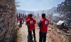 Türk Kızılay, hazirandan bu yana 127 orman yangınına müdahaleye destek sağladı