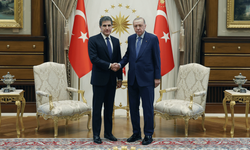 Cumhurbaşkanı Erdoğan IKBY Başkanı Barzani'yi kabul etti
