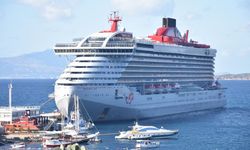 Bodrum'a "Resilient Lady" kruvaziyeriyle 2 bin 612 yolcu geldi