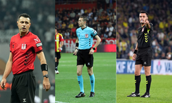 Trendyol Süper Lig'de 3 hakem zirvede!