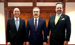 Bakan Fidan, Tom Barrack ve Sebastian Gorka ile görüştü