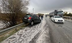 Çorum’da dolu yağışı kazalara neden oldu: 10 yaralı