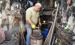 28 yıllık demirci ustasının meslek sevdası