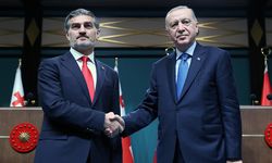 Cumhurbaşkanı Erdoğan, Gürcistan Cumhurbaşkanı ile görüştü