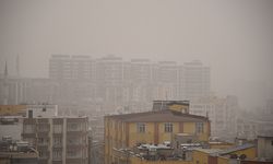 Şanlıurfa'da toz taşınımı etkili oluyor