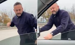 Meclis üyesine trafikte dehşeti yaşattı! Aracı yumrukladı, hakaretler savurdu