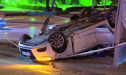Ankara'da otomobil motosikletle çarpıştı: 4 yaralı