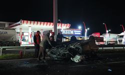 Ankara'da tıra arkadan çarpan otomobil takla attı: 1 ölü, 3 yaralı