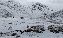 Antalya’nın yüksek kesimlerinde kar yağışı etkili oldu