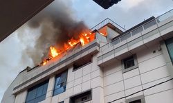 Ataşehir’de otelde korkutan yangın! Alevlere teslim oldu...