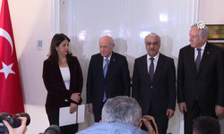 Bahçeli, DEM Parti İmralı Heyeti ile bir araya geldi