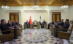 Bakan Fidan, Bakan Güler ve MİT Başkanı Kalın'dan Şam'a ziyaret