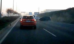 Makas terörü kamerada! Otomobil takla attı, sürücü ölümden döndü