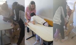 Bursa'da kan donduran görüntüler! Otizmli öğrenceleri iple sıralara bağladılar