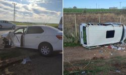 Diyarbakır'da feci kaza! Minibüs ve otomobil çarpıştı: Çok sayıda yaralı var...