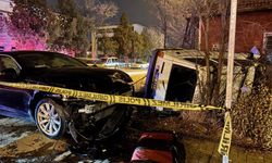 Erzincan’da iki otomobil çarpıştı: 5 yaralı