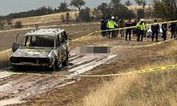 Isparta’da kan donduran olay: Yanan aracın yanında kafası olmayan ceset bulundu