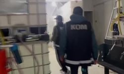 İstanbul merkezli sahte alkol operasyonu: 17,5 ton sahte alkol ele geçirildi