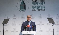 "Mana ve Nakış: Müzehhep Mesneviler Yazma Eser Sergisi" açıldı